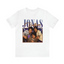  Camiseta Básica Jonas Brothers Vintage Branco