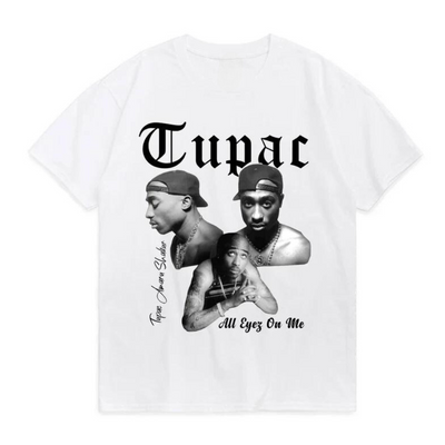 Camiseta Básica Tupac Vintage