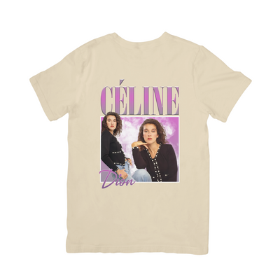 Camiseta Básica Céline Dion Vintage