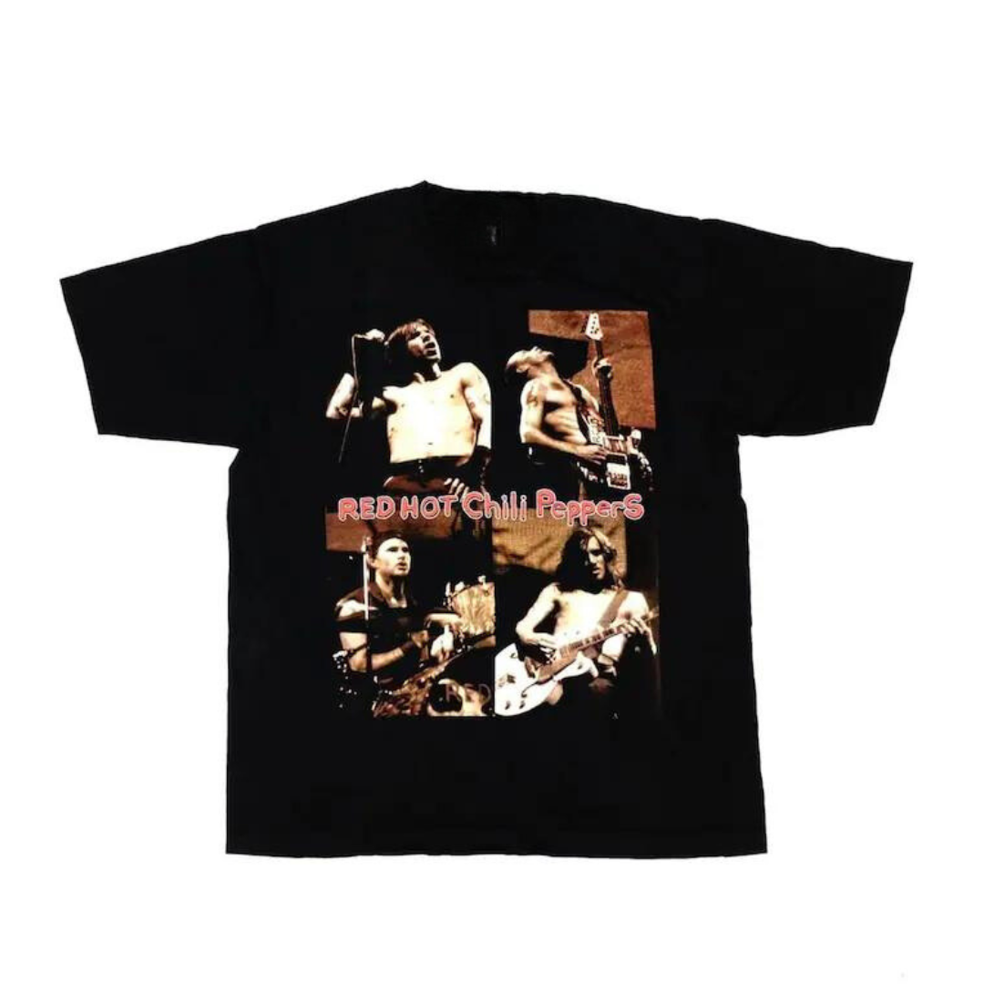 Camiseta Básica Red Hot Chilli Peppers Vintage