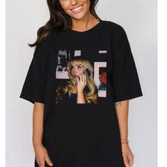 Camiseta Básica Sabrina Carpenter Vintage