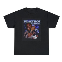 Camiseta Básica Playboi Carti Vintage