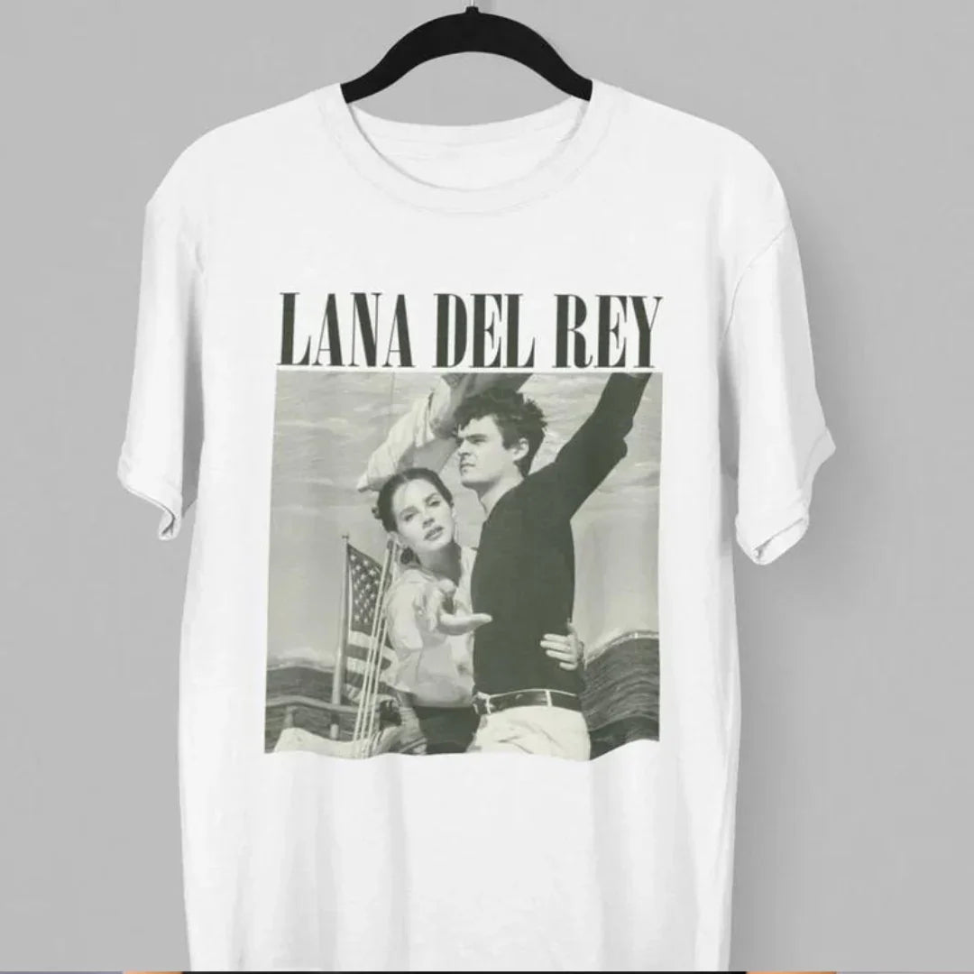 Camiseta Básica Lana Del Rey Vintage