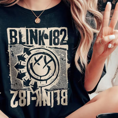 Camiseta Básica Blink-182 Vintage