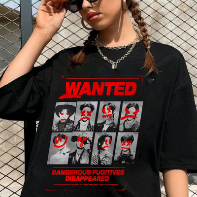 Camiseta Básica Ateez Wanted