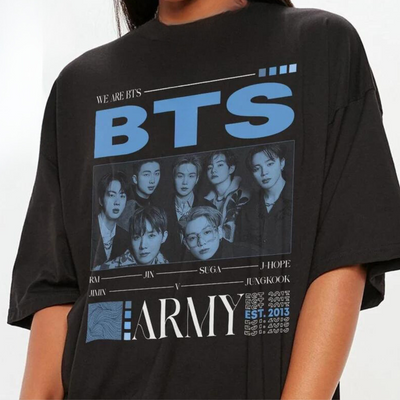 Camiseta Básica BTS We Are BTS