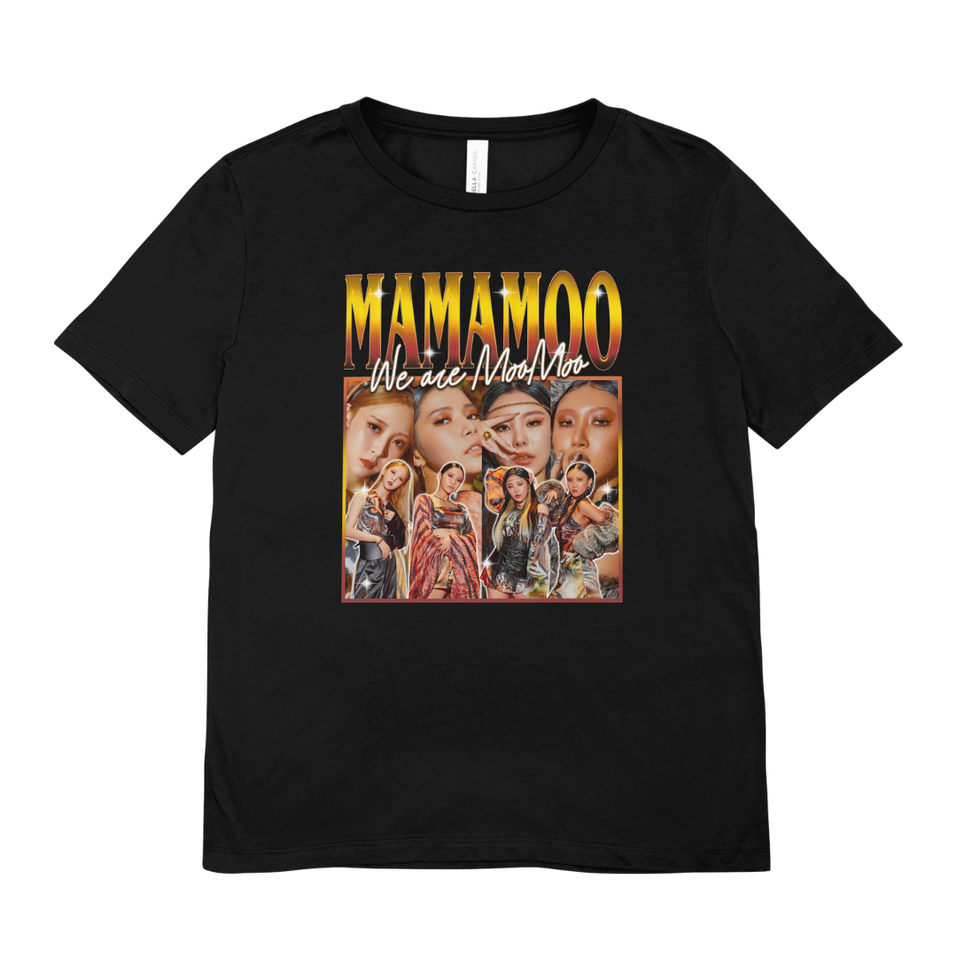 Camiseta Básica Mamamoo We Are Moomoo