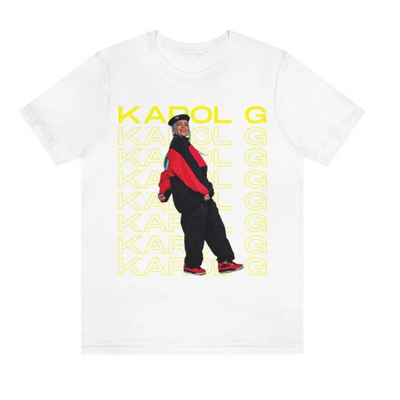 Camiseta Básica Karol G Retro