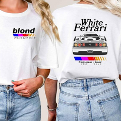 Camiseta Básica Frank Ocean White Ferrari