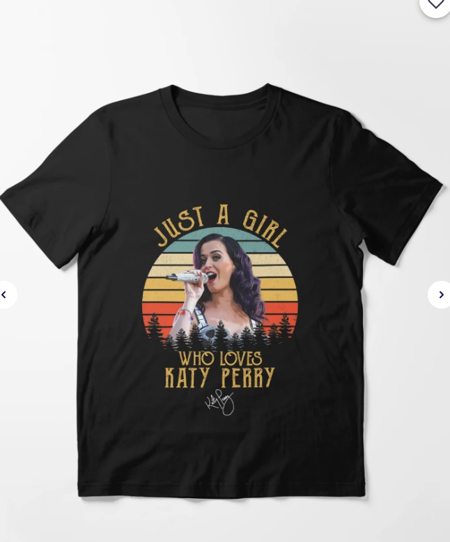 Camiseta Básica Katy Perry Who Loves
