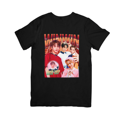 Camiseta Básica NCT 127 Winwin - preto