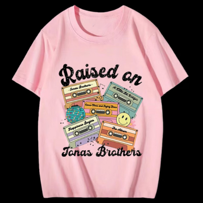 Camiseta Básica Jonas Brothers Raised On