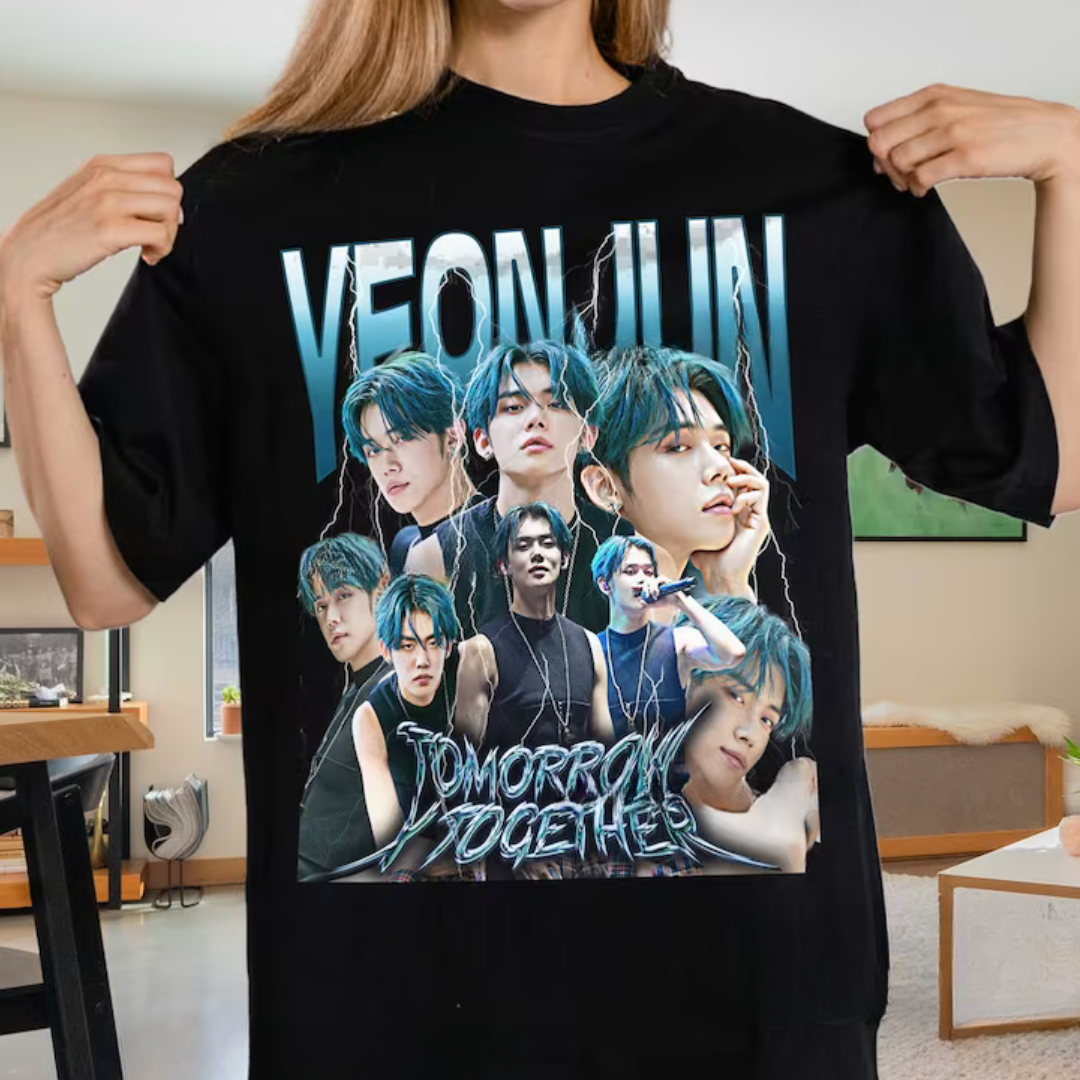 Camiseta Básica Txt Yeonjun Graphic – Saoko