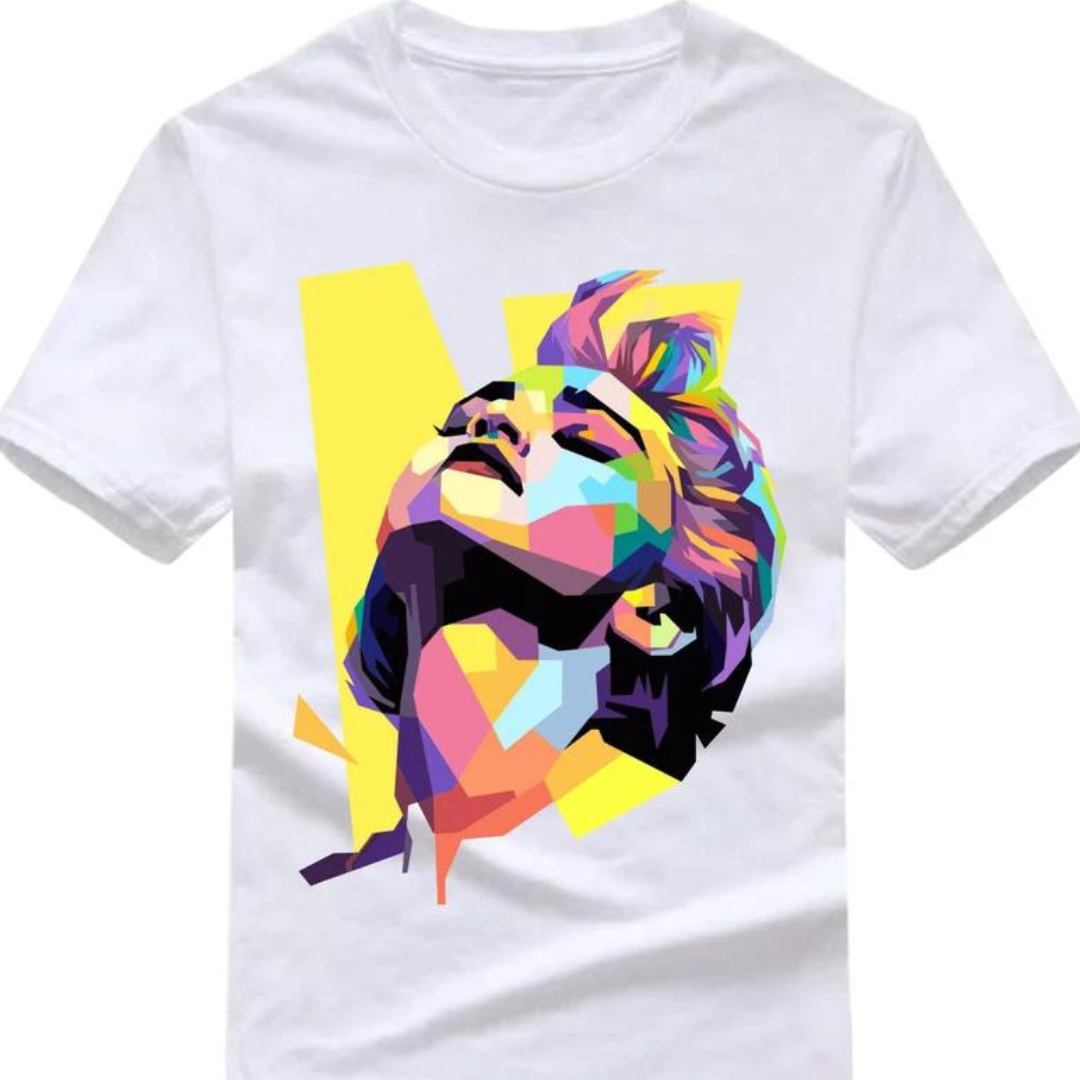 Camiseta Básica Madonna Queen Of Pop