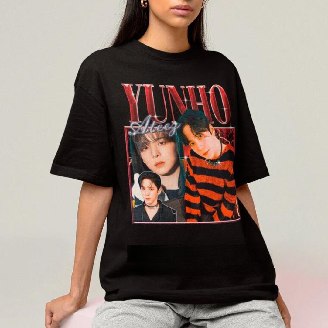 Camiseta Básica Ateez Yunho