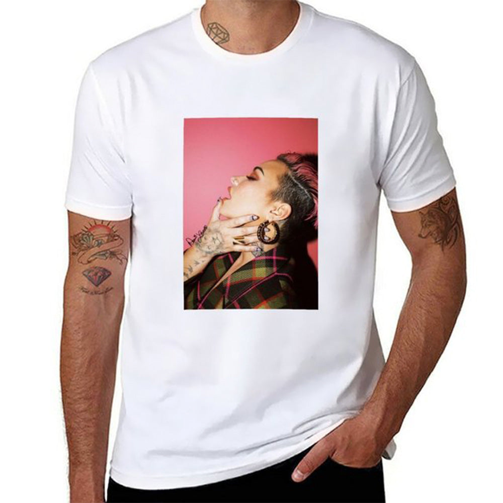 Camiseta Básica Demi Lovato Singer