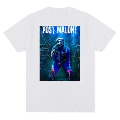 Camiseta Básica Post Malone Singing