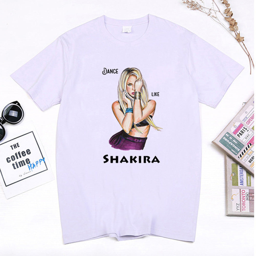 Camiseta Básica Dance Like Shakira – Saoko