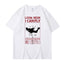 Camiseta Básica Look Mom I Can Fly Travis Scott Branco