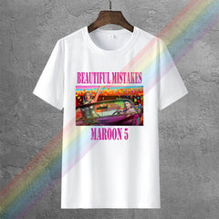 Camiseta Básica Beautiful Mistakes Maroon 5