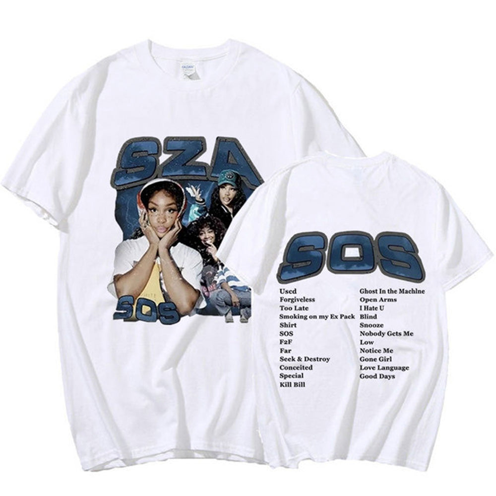 Camiseta Básica SOS SZA Album