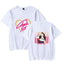 Camiseta Básica Charli XCX Heart  Branco