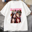 Camiseta Básica Blackpink Kpop-BRANCO