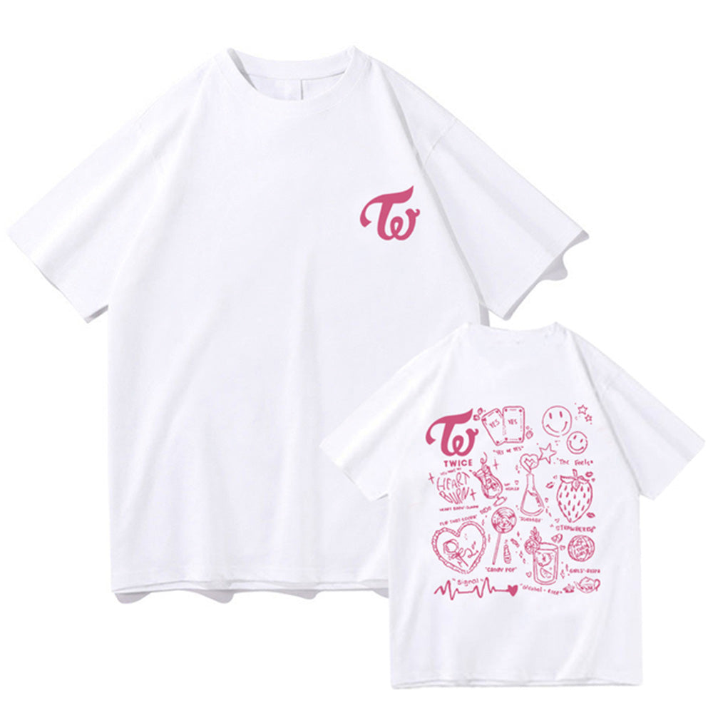 Camiseta Básica Twice Kpop Group