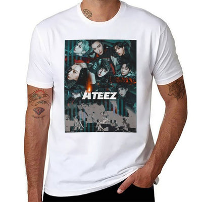 Camiseta Básica Ateez Kpop