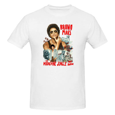 Camiseta Básica Bruno Mars The Moonshine Jungle