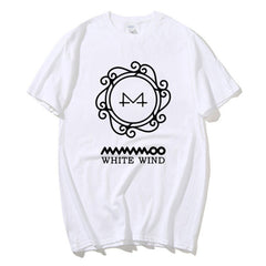 Camiseta Básica Mamamoo White Wind