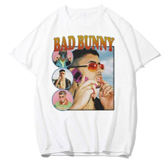 Camiseta Básica Bad Bunny Telefone