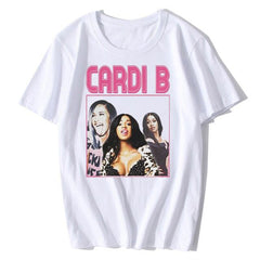 Camiseta Básica Cardi B Singer