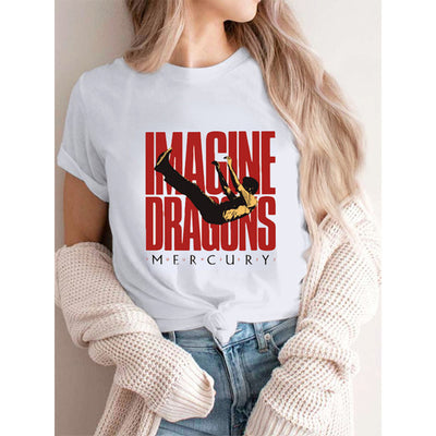 Camiseta Básica Imagine Dragons Mercury