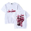 Camiseta Básica Ice Spice Love Heart-BRANCO