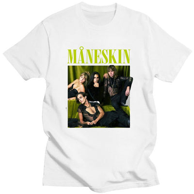 Camiseta Básica Maneskin Banda
