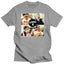 Camiseta Básica 5 Seconds of Summer Faces - CINZA ( FRENTE ) 