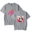 Camiseta Básica Charli XCX Heart Cinza 