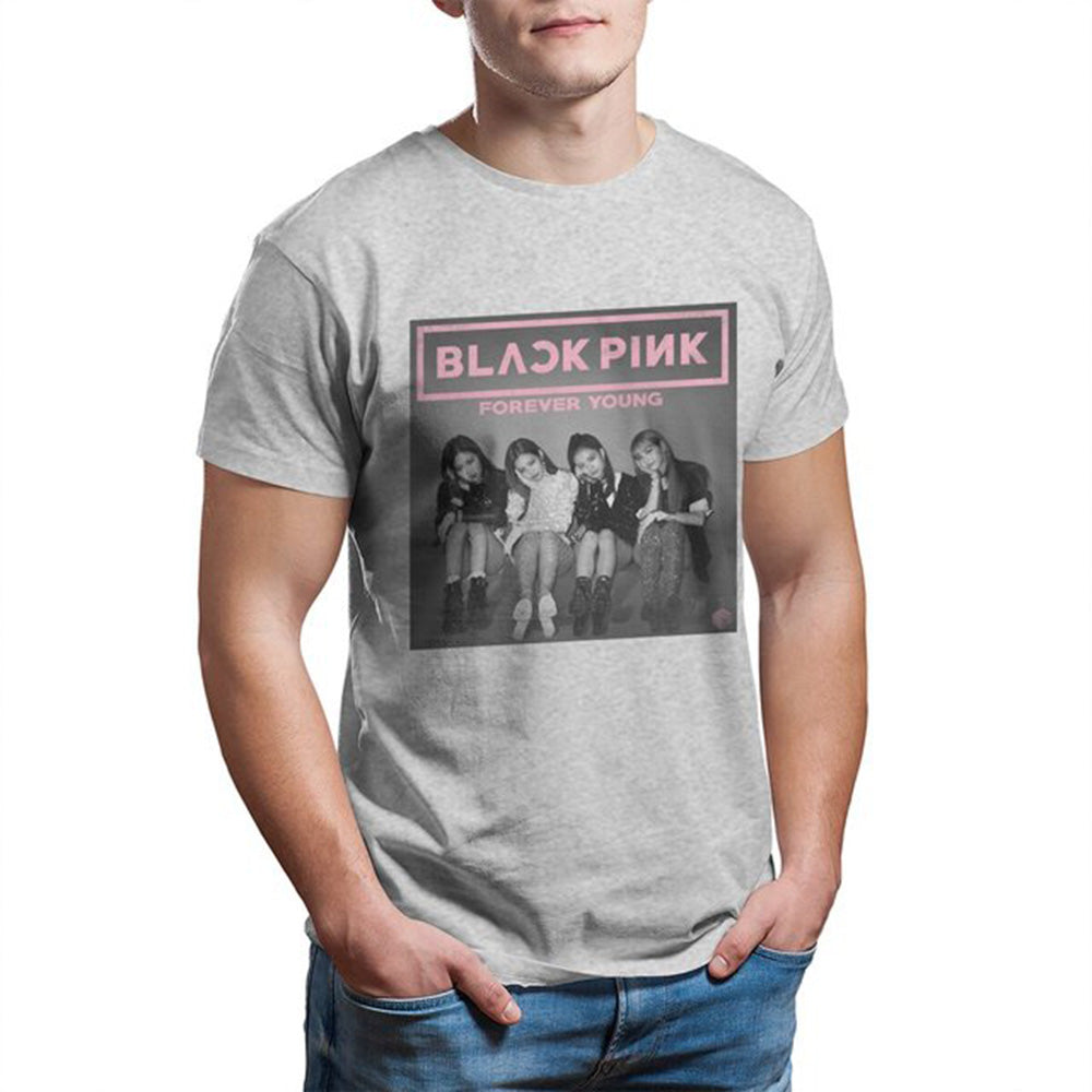 Camiseta Básica Blackpink Forever Young