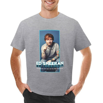 Camiseta Básica Ed Sheeran Casual