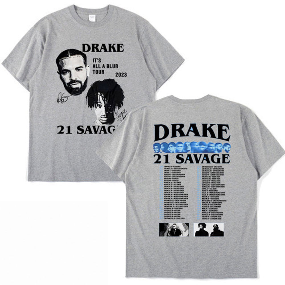 Camiseta Básica Drake 21 Savage