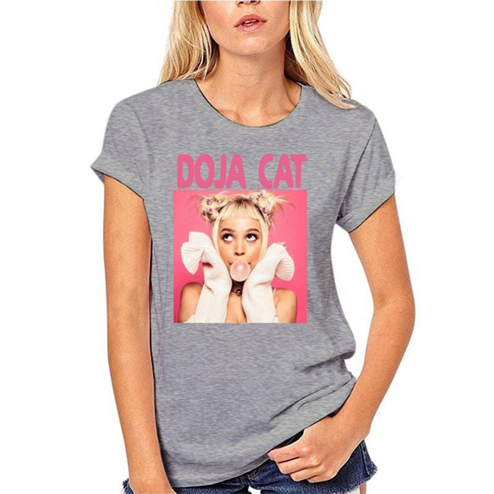 Camiseta Básica Doja Cat Bubble Gum