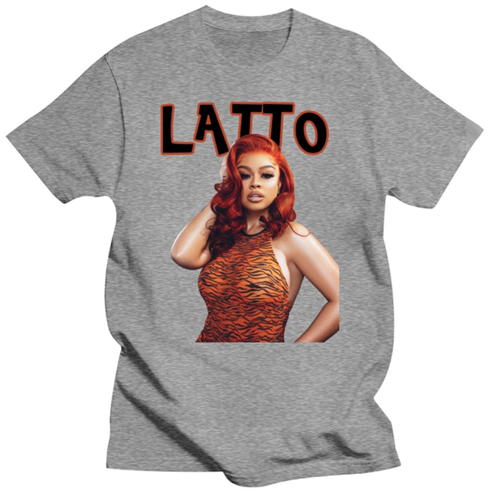 Camiseta Básica Latto Singer