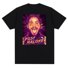 Camiseta Básica Post Malone Rapper