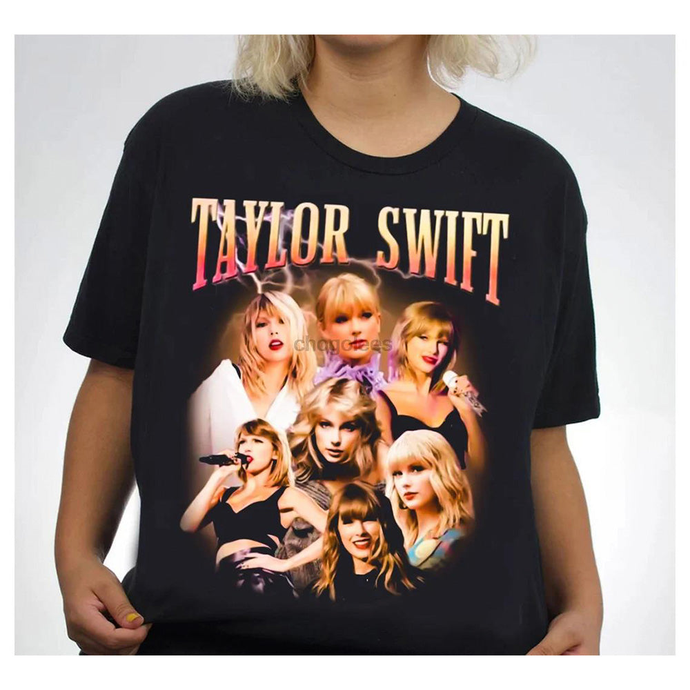 Camiseta Básica Faces Taylor Swift