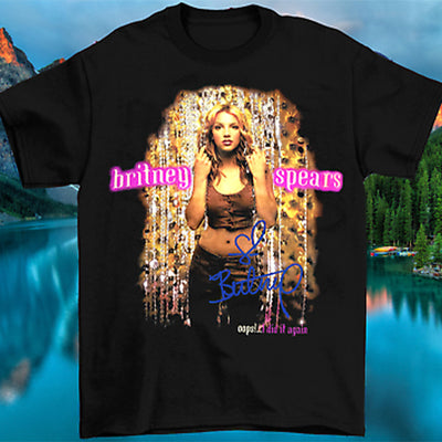 Camiseta Básica Britney Spears I Did it Again