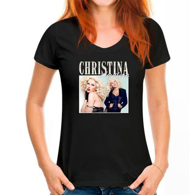 Camiseta Básica Christina Aguilera