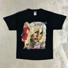 Camiseta Básica Christina Aguilera Back to Basics