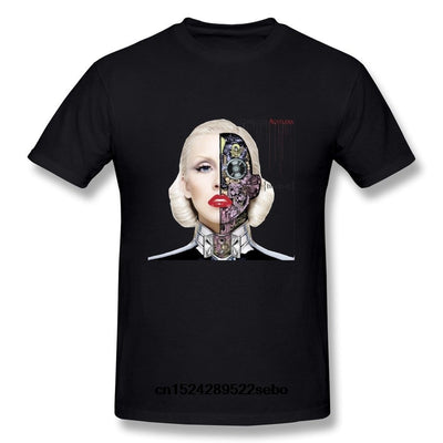 Camiseta Básica Christina Aguilera Robotic