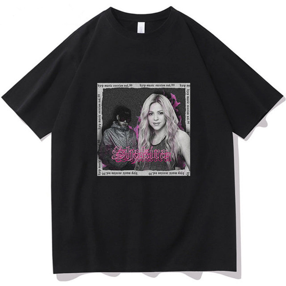 Camiseta Básica Shakira Cantora